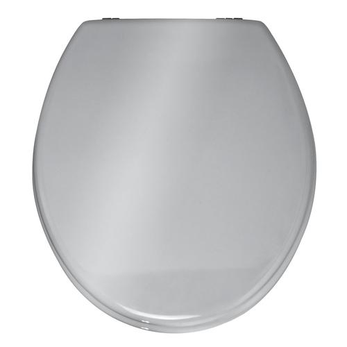 Abattant Wc Prima - Mdf - Argenté