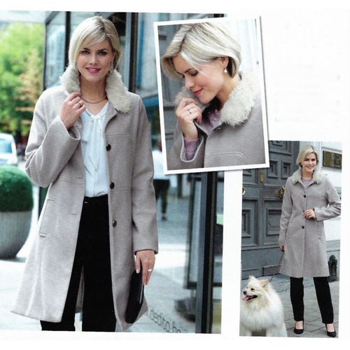 Manteau D Hiver , A La Fois Chic Et Confortable
