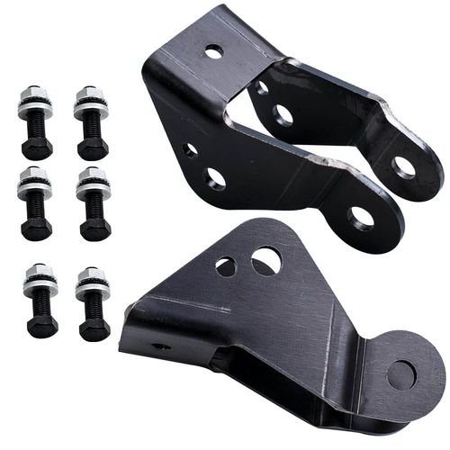 Lowering Shackles Leveling Kit For Chevy Gmc C1500 1988-1998 Rear 3'' To 5'' New