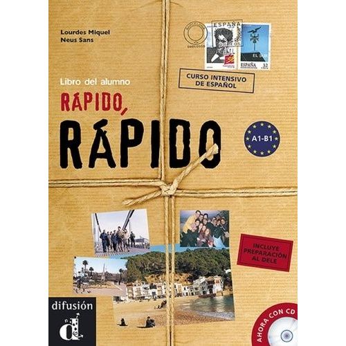 Rapido, Rapido - Curso Intensivo De Español (2 Cd Audio)