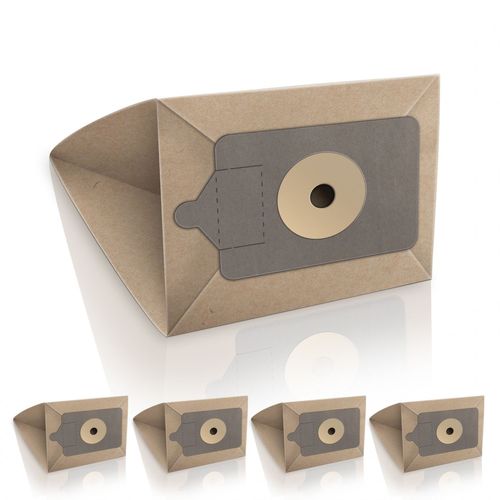 5x Wessper Sacs D'aspirateur Pour Numatic Hvr 200t-2 Henry Turbo (5 Pièces, Papier)