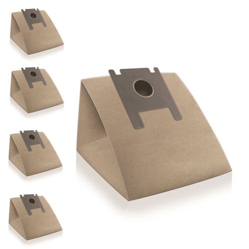 5x Wessper Sacs D'aspirateur Pour Rowenta Rs766 (5 Pièces, Papier)