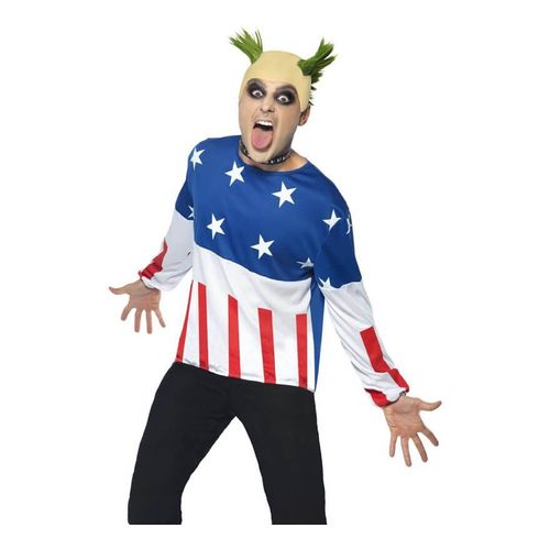 Déguisement Crazy Punk Singer Pour Homme (Taille M)