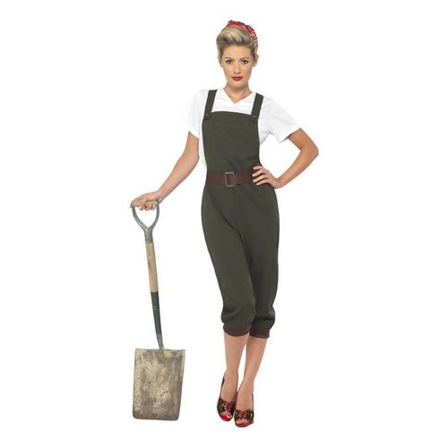 Déguisement De Fermier Des Années 40 Pour Femmes (Taille S)