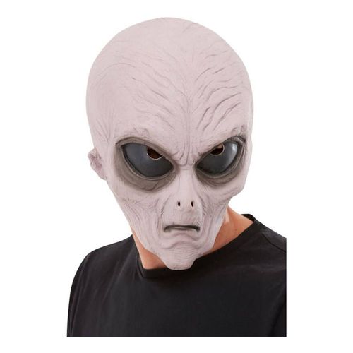 Purple Alien Mask Pour Adultes (Taille Unique Adulte)