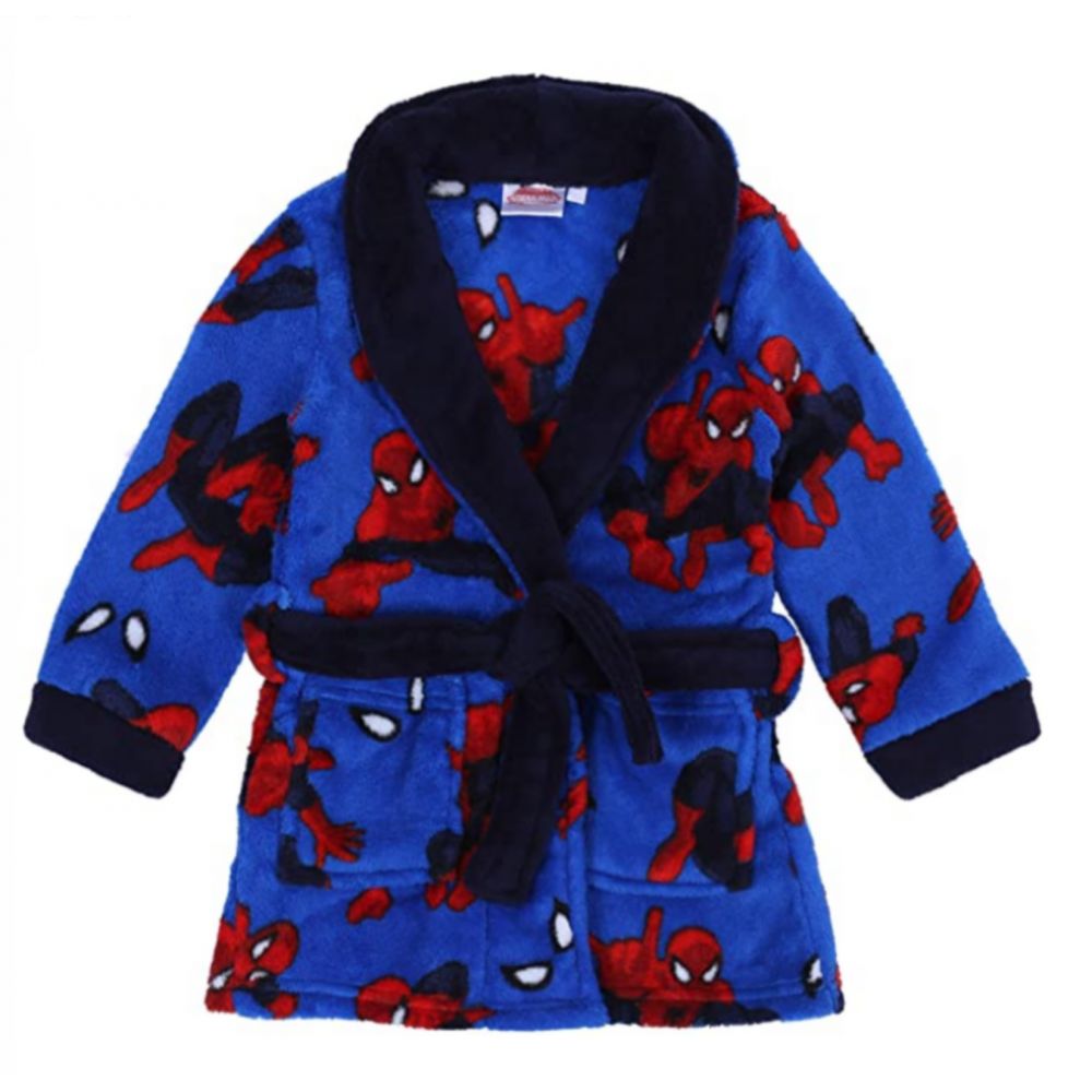 peignoir spiderman