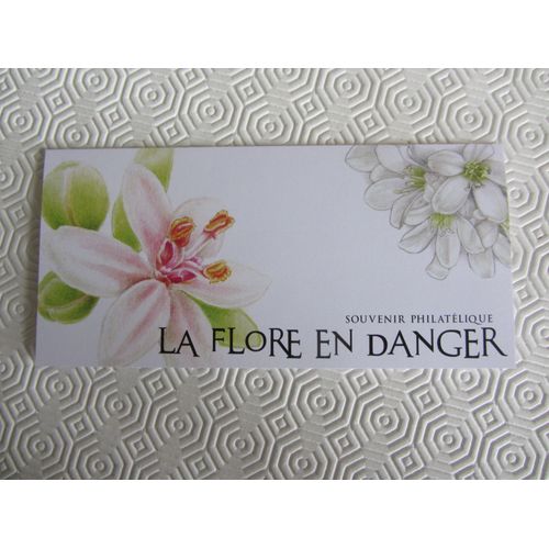 Bloc Souvenir Philatélique N° 155 Série Nature De France "La Flore En Danger"