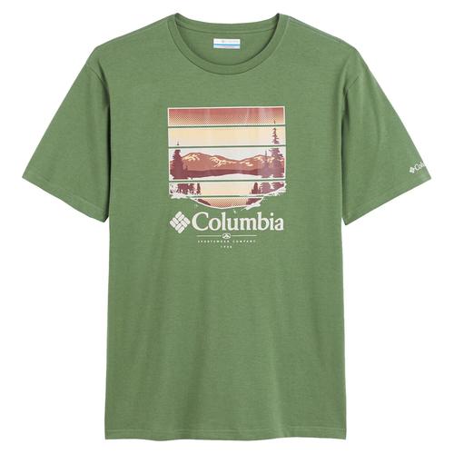 Tee Shirt Manches Courtes Columbia Path Lake Graphic Tee Ii Vert