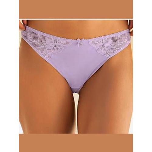 Tanga Féminin Coupe Confortable - - Lilas