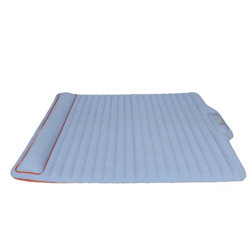 Lit De Camping Gonflable, Tapis De Couchage Portable à Pression, Matelas De Camping Pour Camping, Sac à Dos, RandonnéE, Bleu