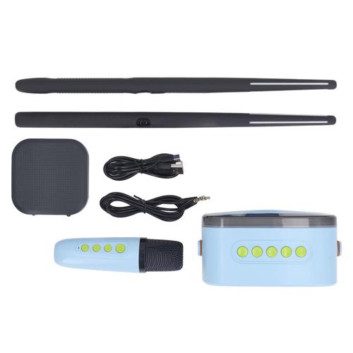 Kit De Baguettes De Batterie à Air éLectrique, Ensemble De Batterie Virtuelle Portable Avec Baguettes, Instruments De Musique Pour Adultes Et Enfants, Batteurs Noirs