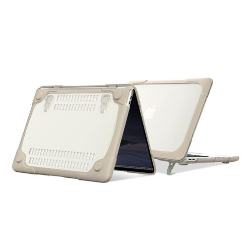 Coque Macbook Pro 13'' 2020 Protection Intégrale Rigide Contour Souple Beige