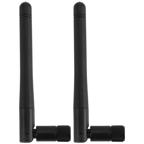 2 PC 2.4G / 5G 5.8GHz 5Dbi Omni WIFI Antenne Avec RP SMA Connecteur Male pour Routeur Sans Prix de Gros Wi-Fi