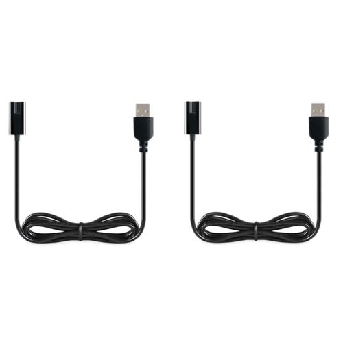 2X Convient pour FS371 372373871339375376 Adaptateur Secteur Rasoir Cable USB de Charge Cordon D'Alimentation