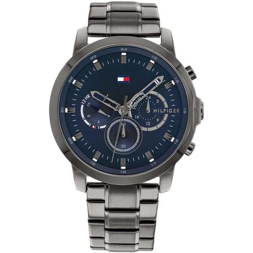 Tommy Hilfiger Analogue Multifunction Quartz Watch For Men With Stainless Steel Or Leather Bracelet