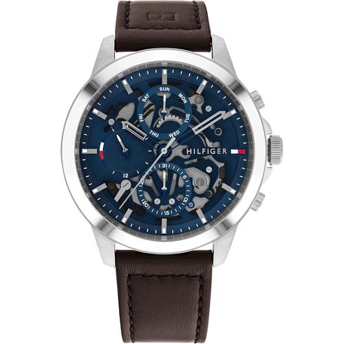 Tommy Hilfiger Mens Casual Watch - Multifunction Wristwatch - Water Resistant Up To 5 Atm/50 Meters - Premium Fashion Timepiece For All Occasions - 44 Mm