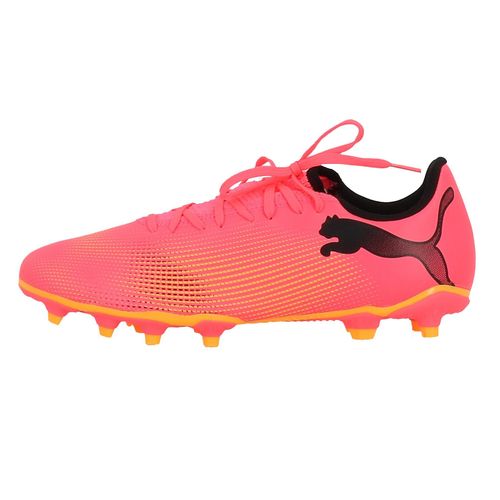 Chaussures Football Lamelles Puma Future 7 Play Fg/ag Rose Fluorescent