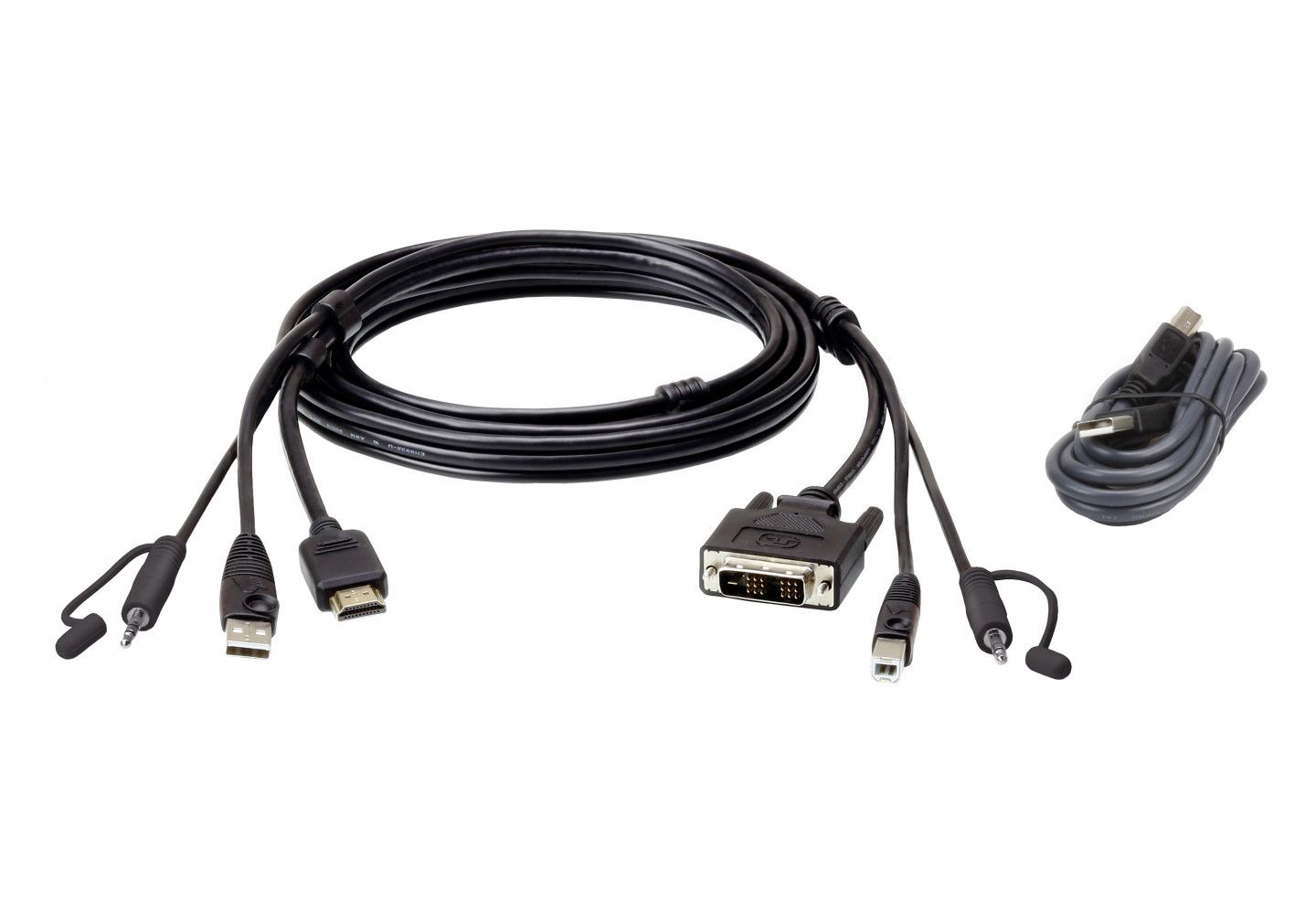 Aten Kit De Câbles Kvm Sécurisé Hdmi à Dvi-d Usb 1,8 M