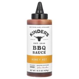 Kinder's Sauce Bbq, Saveur Miel, 439 G
