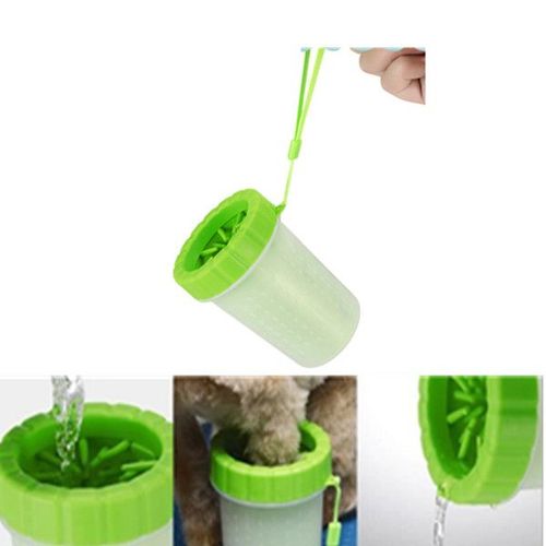 15 Cm De Haut,Modle Moyen, Laver Rapidement Le Seau De Nettoyage Des Pieds De Chien De Chat Sale(;Vert);