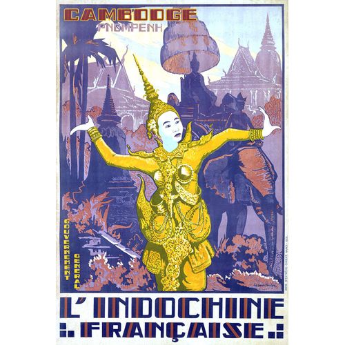 Affiche L'indochine Française