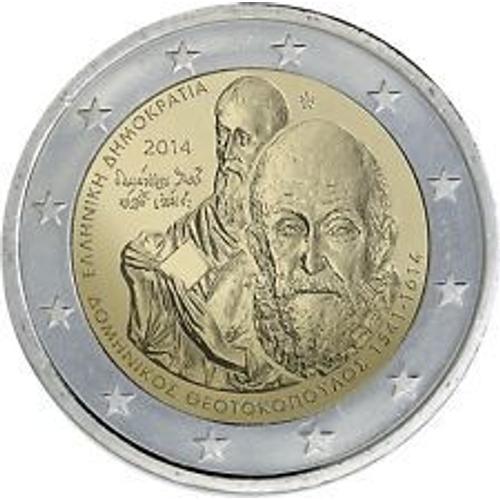 2 Euros Grece 2014 El Greco