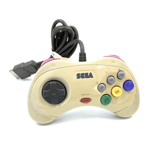 Manette Sega Saturn Blanche Hss-0101 Occasion Fonctionnelle