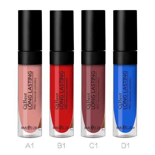 Rouge À Lèvres Liquide Couleurs Sexy Chaudes Peinture À Lèvres Rouge À Lèvres Longue Durée Brillant À Lèvres Ki 