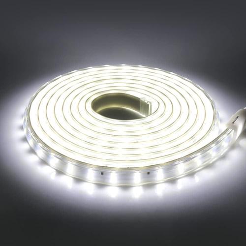 220v Ruban À Led, 120leds/M Bande Led Etanche, Lumineux Bandeau Led, 2832 Ip67 Etanche Bande Strip Led Led Pour La Maison,La Cuisine,Television,Lumiere Led Chambre (10m, Blanc)