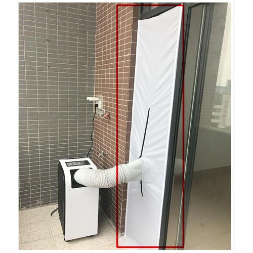 210 X 48 Cm Blanc Airlock 48 X 210 Cm Kit De Calfeutrage Pour Climatiseurs Et Déshumidificateurs,Installation Facile, Pas Besoin De Percer De Trous (210 X 48 Cm Blanc)