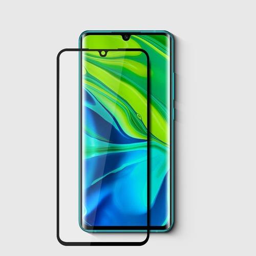 Film Verre Trempé Full Glue Pour Xiaomi Mi Note 10 Pro Intégral Et Incurvé Noir