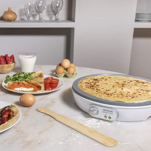 Crêpière Électrique 1000w Noir Blanc