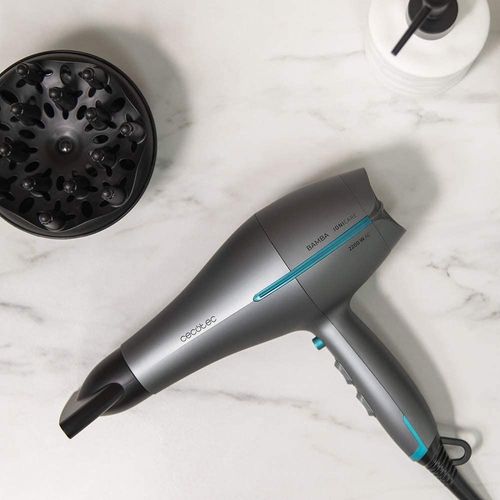 Sèche Cheveux Ionique 2300w Noir Gris Vert