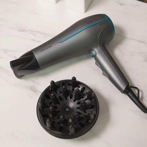 Sèche Cheveux Ionique 2300w Noir Gris Bleu