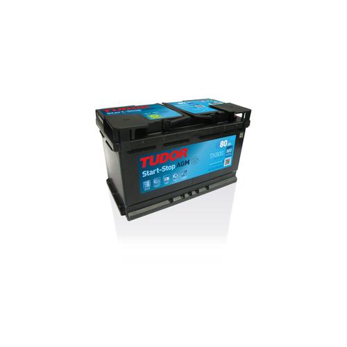 Batterie Start-stop AGM TUDOR TK800 12V 80Ah 800A