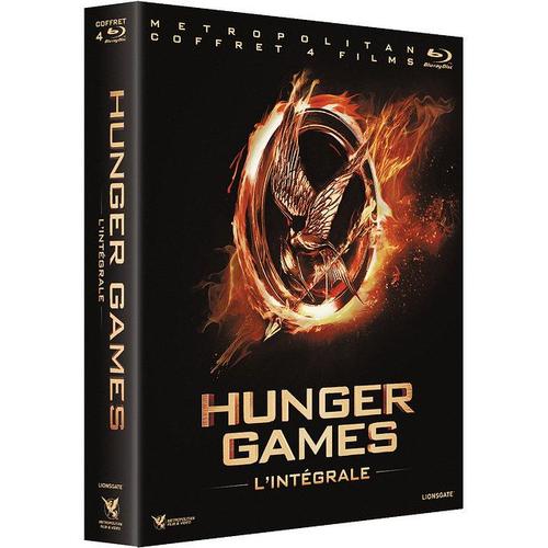 Hunger Games - L'intégrale : Hunger Games + Hunger Games 2 : L'embrasement + Hunger Games - La Révolte : Partie 1 + Partie 2 - Blu-Ray