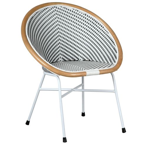 Fauteuil En Rotin Synthétique Ode