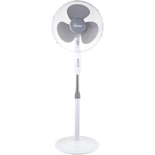 Plante, base ronde - AR5BR40PB Ventilateur sur pied silencieux à 3 pales BRISA 40 PB - Ventilateur sur pied oscillant et inclinable - panneau manuel - Ventilateur sur pied à 3 vitesses et réglable en