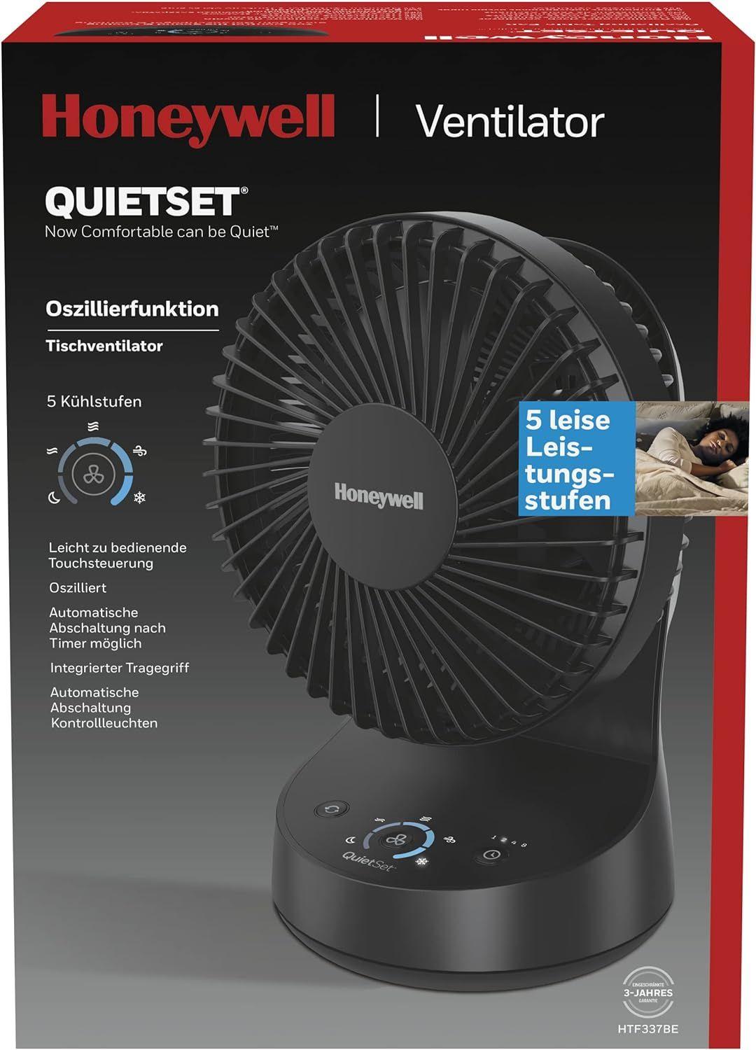 Noir Air Purifiers and Fans QuietSet Ventilateur sur pied os...