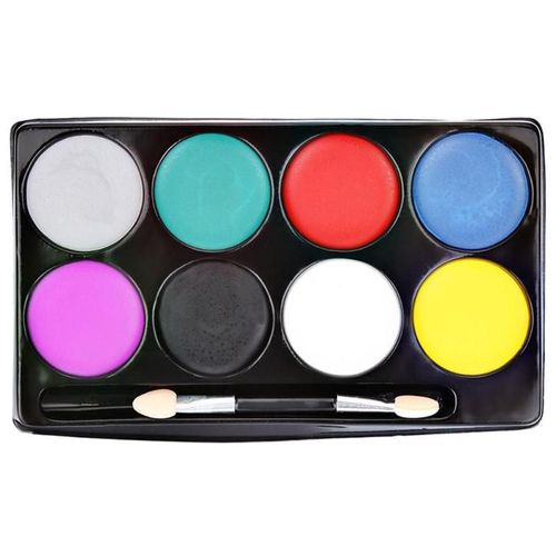 8 Couleurs/Ensemble Imperméable À L'eau Corps Art Peinture Crème Professionnel Lueur Visage Corps Peinture Peinture À L'huile Art Maquillage Outils Nouveauté 