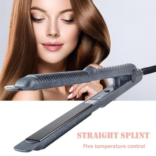 Électrique 5 Niveau Température Réglable Défriser Les Cheveux Maison Bricolage Cheveux Friser Fers À Lisser Beauté Outils De Coiffure