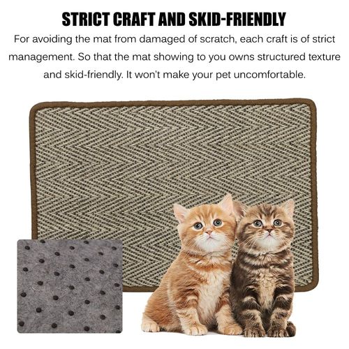 Chat Chaton Planche À Gratter Meubles Protéger Coussin Sisal Griffoir Tapis Griffes Soin Chat Jouet Canapé Griffoir Poste Protecteur