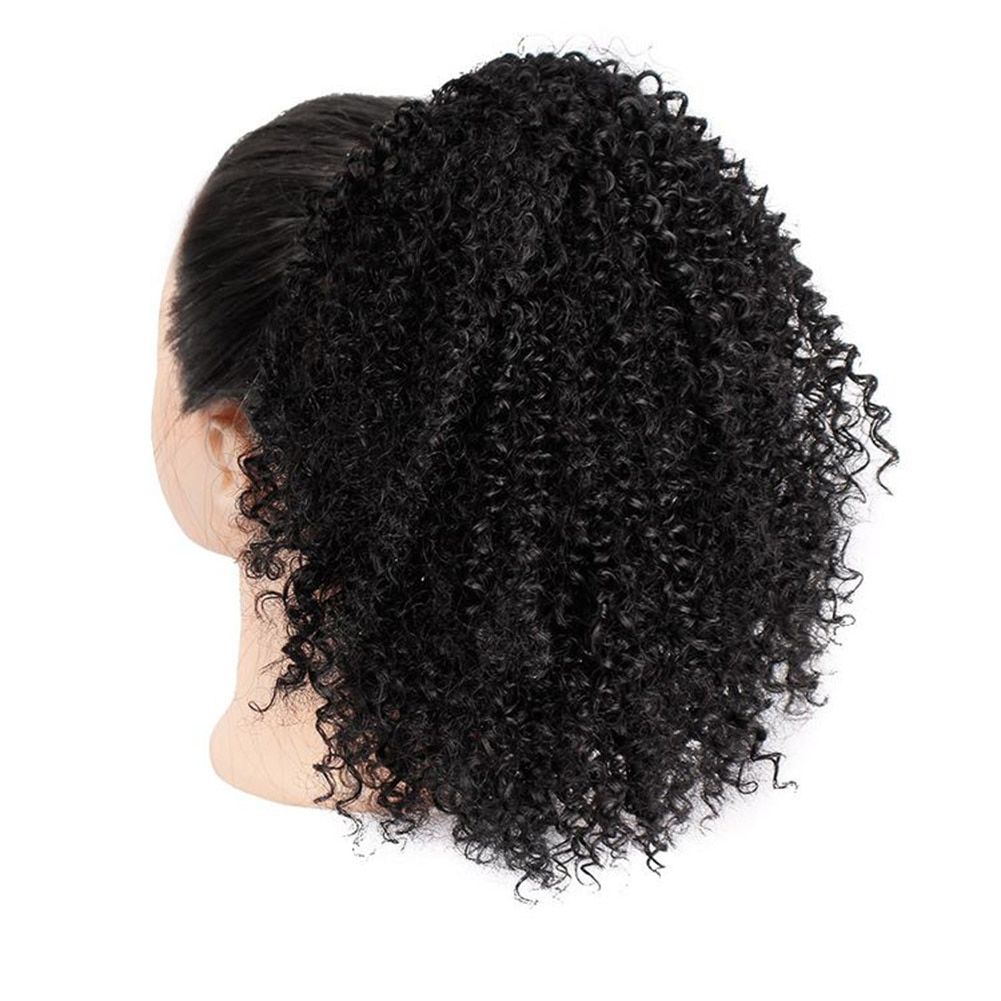 Femmes Cheveux Synthtiques Afro Boucls Queue De Cheval Bou... - 2