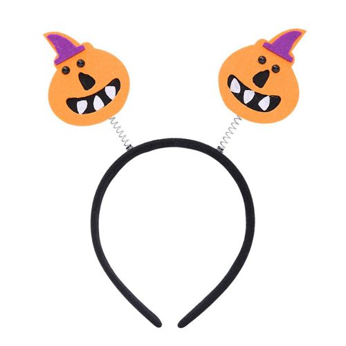 Bandeau Pour Fête Halloween Collection De Cheveux Pour Halloween Chapeau Citrouille Chauve-Souris Crâne Accessoires Pour Cheveux Pour Enfants Fournitures De Fête 