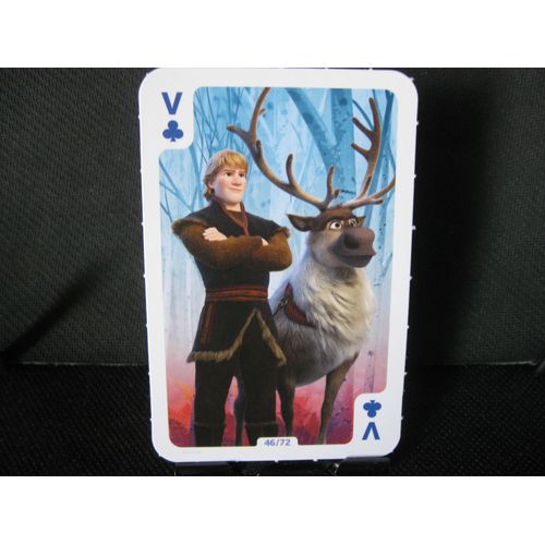 "La Reine Des Neiges" - Carte À Jouer - Valet De Trèfle 46/72
