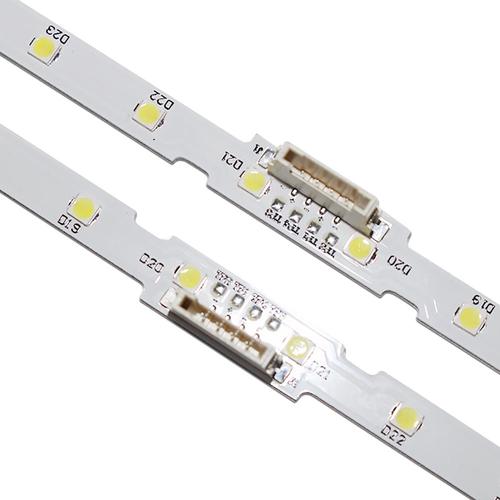 LED bande de Rétro-Éclairage (2) pour Samsung UE55NU7100 UE55NU7105 UE55NU7172 BN96-45913A 46033A STS550AU9 UE55NU7170 UE55NU7300 UE55NU7400