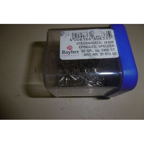 Boite De 50grs Epingles 14mm Env.1400 Pieces Rayher 2107300