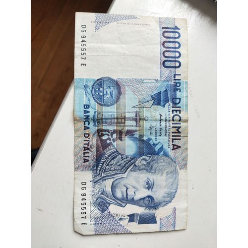 Billet De 10 000 Lires 1984 Italie