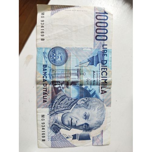 Billet De 10 000 Lires 1984 Italie
