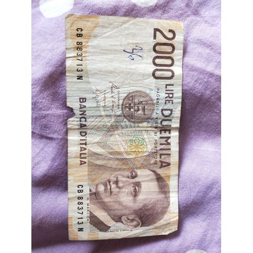 Billet 2000 Lire 1990